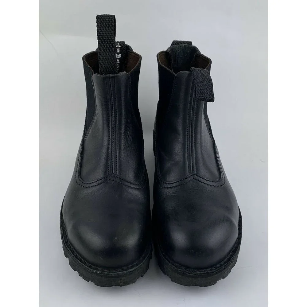 Lastrite New Zealand Mens Black Leather‎ Ankle Boot